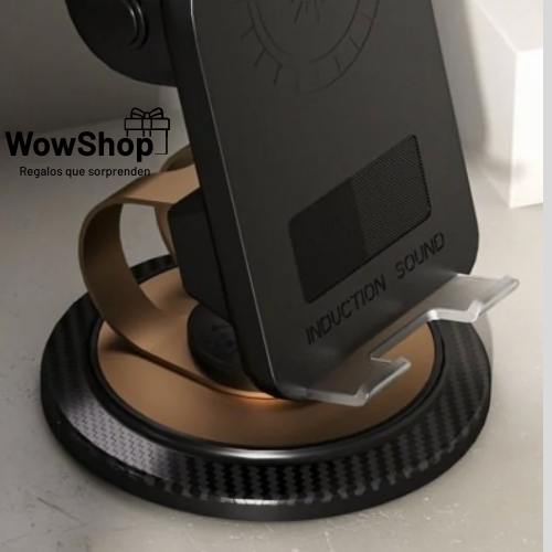 Soporte 3 en 1 BASIX™ con Amplificación por Inducción + Carga Inalámbrica
